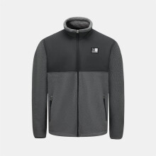 (L, Grey/Black) Karrimor Mens Base Camp Fleece Jacket