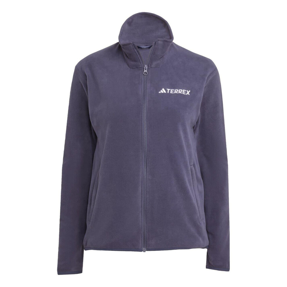 Adidas (12 Uk, Shadow Blue) Womens/Ladies Xperior Softshell Fleece Jacket
