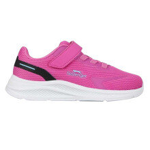 (1 UK, Pink/White) Slazenger Childrens/Kids Assent Hook and Loop Trainers