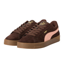 (6 UK, Brown/Pink) Puma Womens/Ladies Jada Suede Platform Trainers