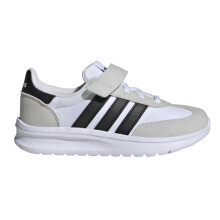 (1 UK, White/Black) Adidas Childrens/Kids Run 70s 2.0 Retro Cloudfoam Trainers