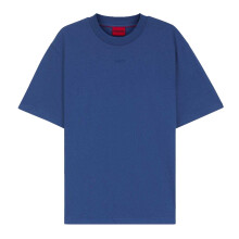 (S, Medium Blue) Hugo Boss Mens Heavyweight Relaxed Fit T-Shirt