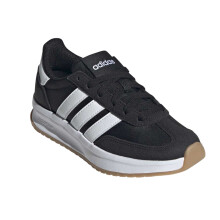 (5.5 UK, Black/White) Adidas Girls Run 70s 2.0 Trainers
