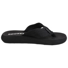 (4 UK, Black) Rocket Dog Womens/Ladies Adios Plain Flip Flops