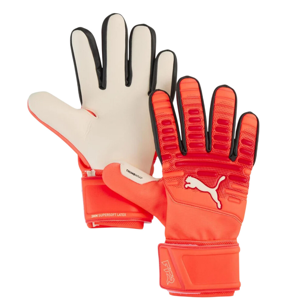 Puma (8, Red/Black) Unisex Adult Future Goalkeeper Gloves