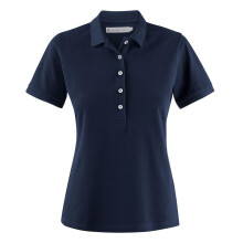 (S, Navy) James Harvest Womens/Ladies Sunset Polo Shirt