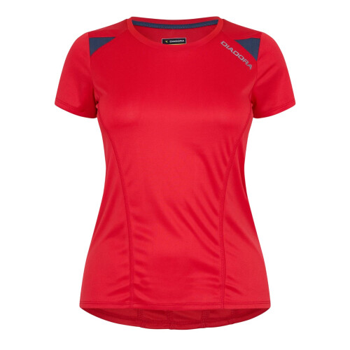 Diadora Diadora Womens/Ladies Logo Mesh Panel T-Shirt