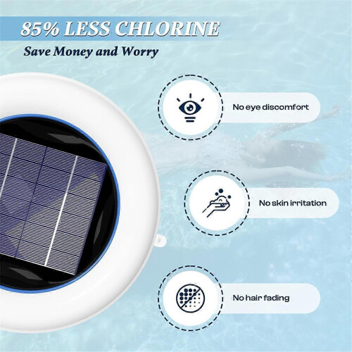 Solar Pool Cleaner Floating Water Cleaner and Purifier 2