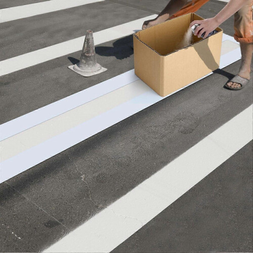 Parking Lot Line Stencil Foldable Reusable Line Stencil Template 1PCS 1