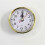 Gold Trim Quartz Clock Insert Movement DIY or Replacement Different Sizes hwy 4