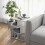 Homcom Mesilla de Centro Blanco 45 x 40 x 55cm 2