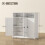 Homcom Mueble de Baño Blanco 85 x 30 x 85 cm 6