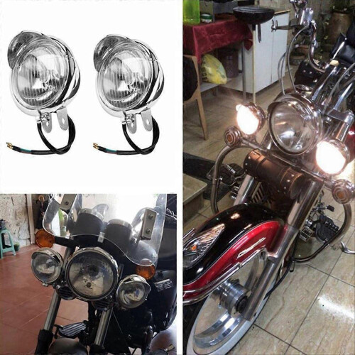 Motorcycle Front Auxiliary Light compatible with GN125 CM125 1