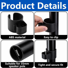 10 buc cleme de cablu pentru difuzor de 35 mm, cleme de gestionare a cablurilor, instrument premium robust