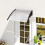 Outsunny Marquesina Exterior Transparente 103 x 96.5 x 27 cm 5