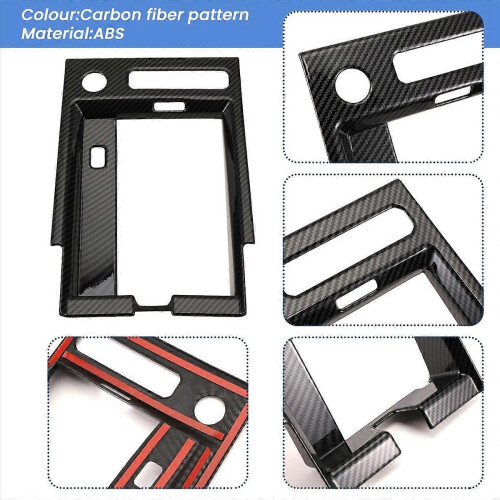 Car Console Gear Shift Panel Trim Cover Sticker compatible with 1