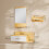Homcom Muebles de Recibidor Marrón 80 x 39.5 x 33.5 cm 6