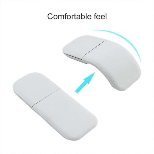 Touch Mause Ultra-Thin Mute Office compatible with PC Laptop White 2