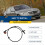 ABS Wheel Speed Sensor compatible with 2219057700 2219057300 2
