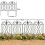 Outsunny Vallas de Jardín Negro 125 x 56 cm 7