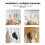 12Pack S Hooks Rack Hanger S Shaped Hooks Hanging Flexible Neck White 4