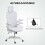 Vinsetto Silla de Oficina Blanco 62 x 64 x 120 cm 4