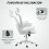 Vinsetto Silla de Oficina Blanco 62 x 64 x 120 cm 5