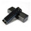 Bright Black 10 Hole Mouth Organ Light Weight Practical Full Scale Harmonica compatible with Percompatible withmance 3