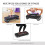 Homcom Step Fitness Bicolor 68 x 29 x 15 cm 5
