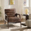 Homcom Butaca de Salón Marrón 64 x 86 x 79 cm 1