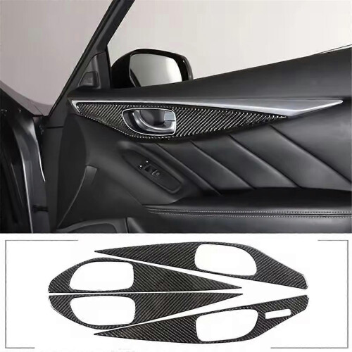 compatible with Q50 Q60 15-2022 Car Interior Handle Panel Decorative LHD 1