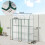 Outsunny Invernadero Transparente 143 x 46 x 164 cm 3