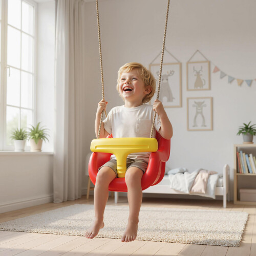 Columpio Infantil Rojo 28 x 36 x 180 cm 1