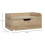 Homcom Mesitas de Noche Marrón 40 x 30 x 19.5 cm 6