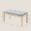 Homcom Banco de Cama Gris 80 x 40 x 43 cm 6
