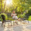 Outsunny Conjunto de Jardín Negro 117 x 67 x 80 cm 5