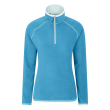 (20 UK, Bright Blue) Mountain Warehouse Womens/Ladies Montana Half Zip Fleece Top