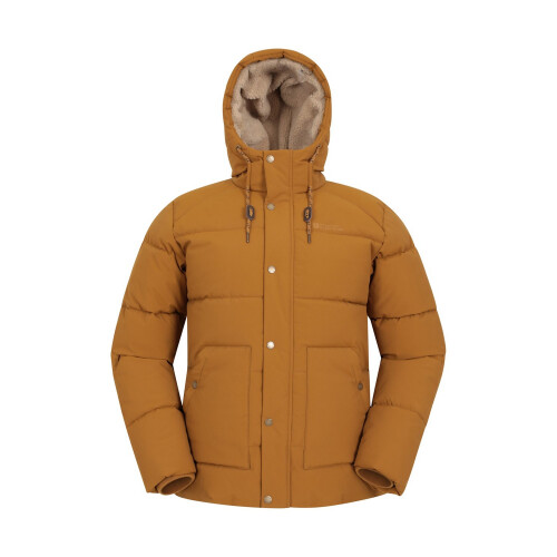 (S, Orange) Mountain Warehouse Mens Manta Padded Jacket