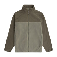 (XL, Light Khaki) Mountain Warehouse Mens Stockholm Full Zip Fleece Jacket