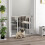 PawHut Barrera de Seguridad Blanco 94 x 3.5 x 78 cm 2