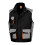 Result (4XL, Black/Grey) Result Work-Guard Mens Lite Gilet 1