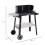 Outsunny Barbacoa de Carbón Negro 83 x 46 x 87 cm 8