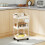 Homcom Carrito de Cocina Blanco 42 x 42.5 x 76 cm 5