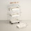 Homcom Carrito de Cocina Blanco 42 x 42.5 x 76 cm 6