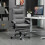 Vinsetto Silla de Masaje Gris 66 x 74 x 121.5 cm 5