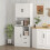 Homcom Alacena de Cocina Blanco 70 x 40 x 180 cm 5
