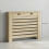Homcom Cubre Radiadore Marrón 111 x 19 x 95.5 cm 6