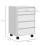 Homcom Cajonera de Oficina Blanco 46 x 40 x 65 cm 3