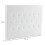Homcom Cabecero de Cama Blanco 160 x 7 x 120 cm 3
