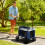 PawHut Carrito para Perro Azul 81 x 58 x 97.5 cm 5